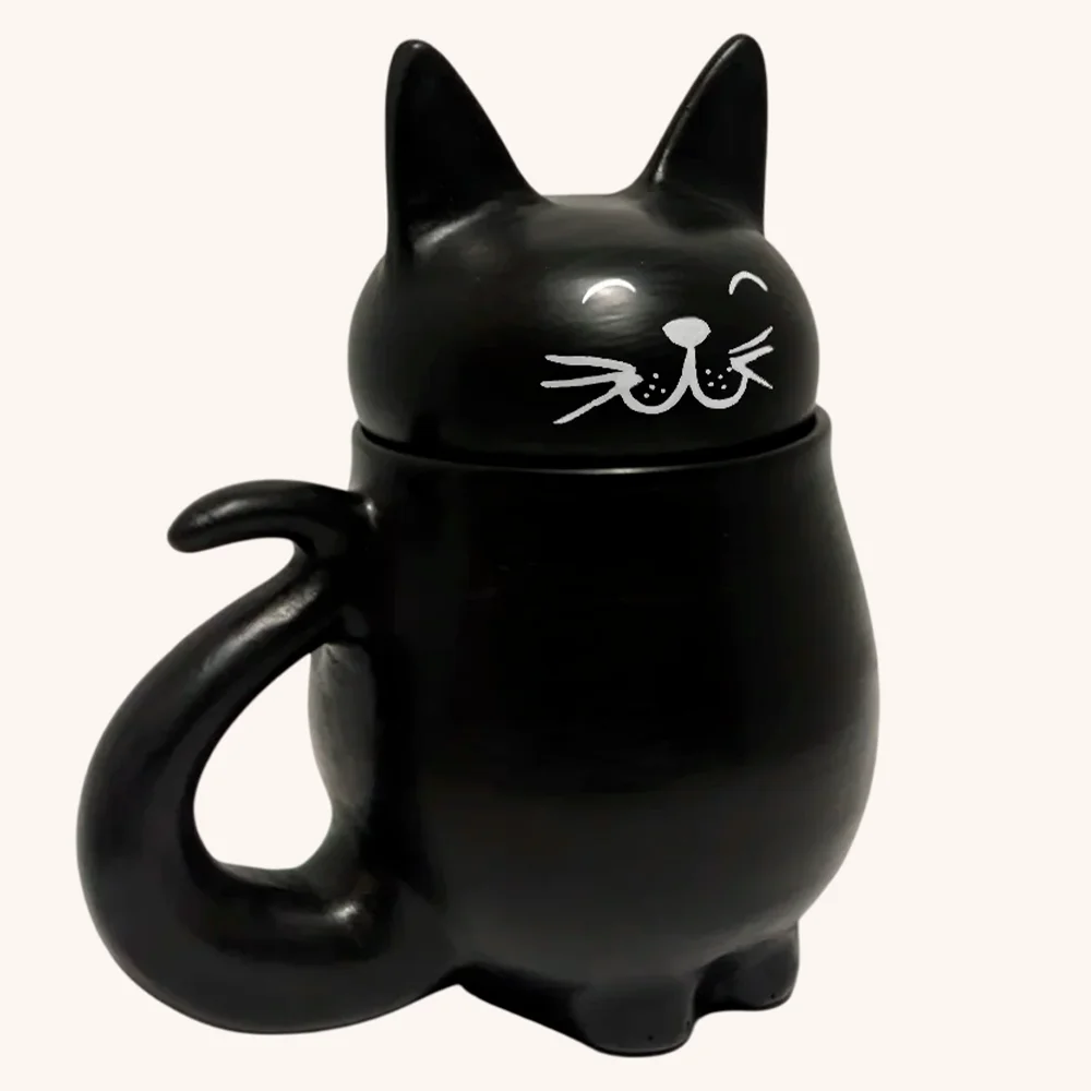 Gato-Negro-Lateral-con-Carita.webp Michi Taza Negra con Carita Feliz - Imagen 2